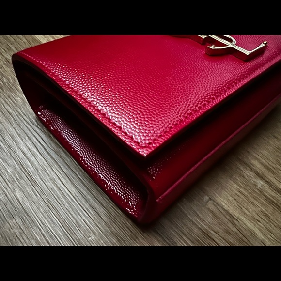 Rose pink Saint Laurent Bag on Chain - Picture 4 of 7